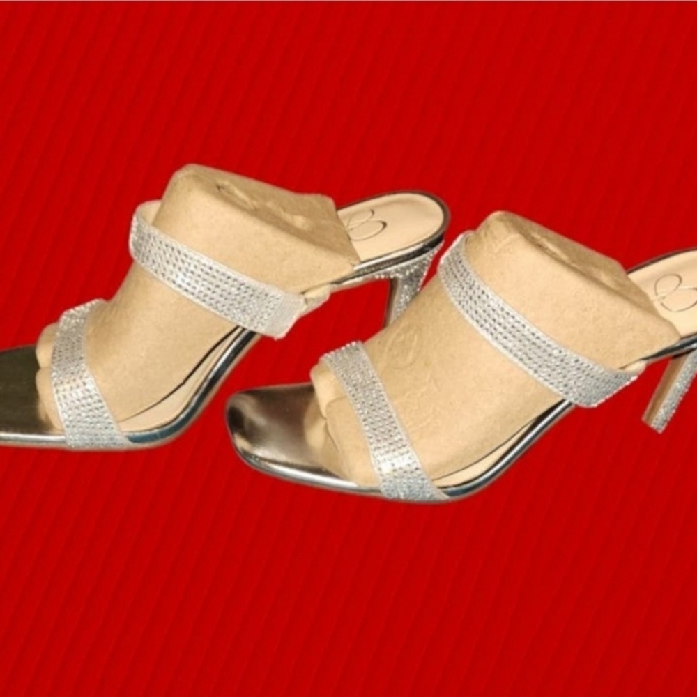 New Jessica Simpson Rhinestone heels - Picture 4 of 9